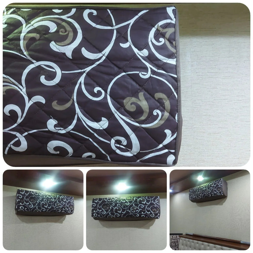 Printed Waterproof Quilted AC Cover indoor + outdoor